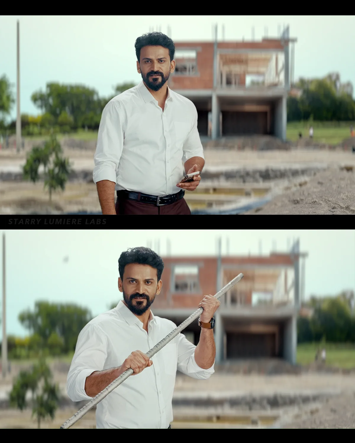 Dhananjay in Hoysala TMT Ad